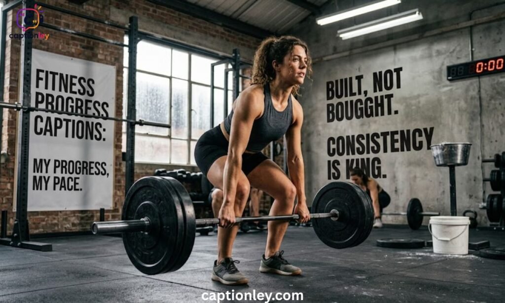 Fitness Progress Captions