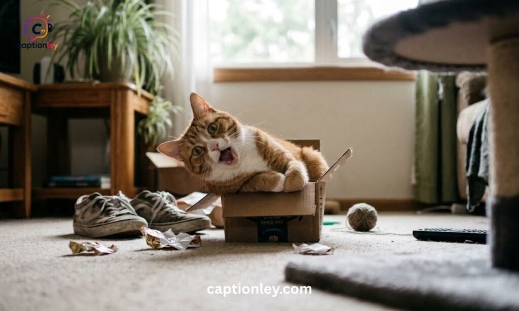  Funny Cat Captions