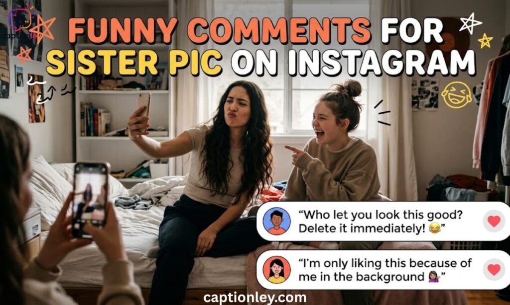 Funny Comments for Sister Pic on Instagram