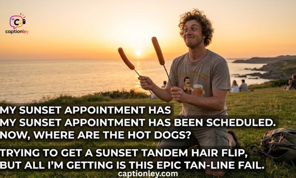 Funny Sunset Captions