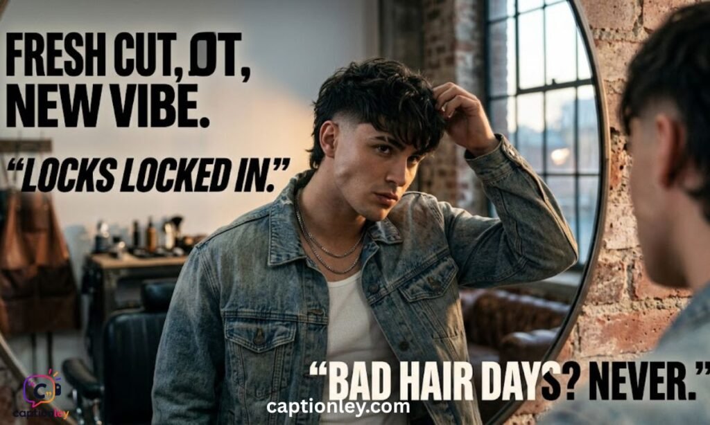 Hair Captions for Instagram for Boy