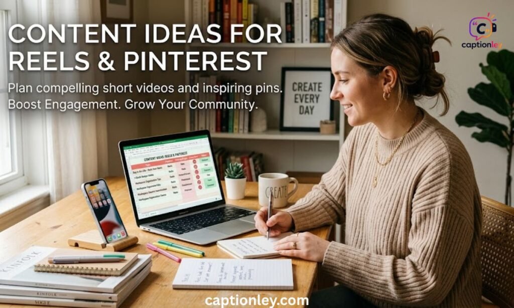 Content Ideas for Reels & Pinterest