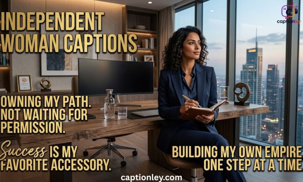 Independent Woman Captions