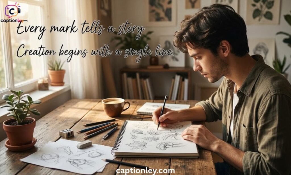 Inspirational Drawing Captions 