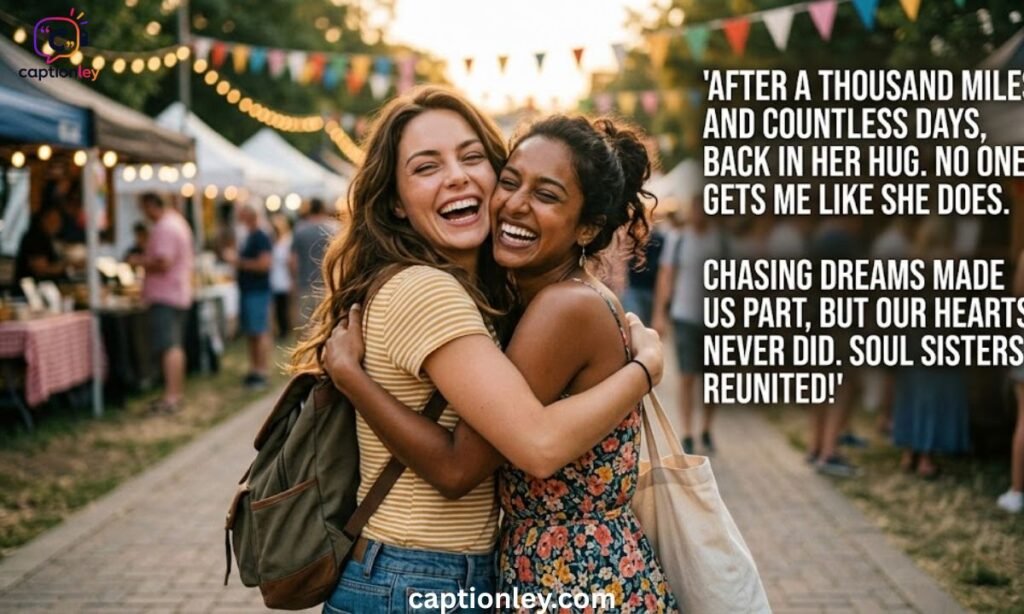 Joy-Filled Meet My Friend After Long Time Captions For Instagram