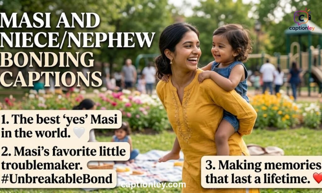 Masi and Niece/Nephew Bonding Captions