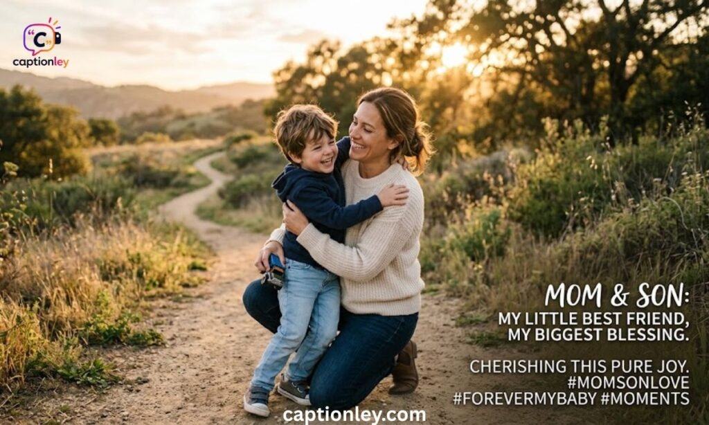 Mom Son Captions for Instagram 