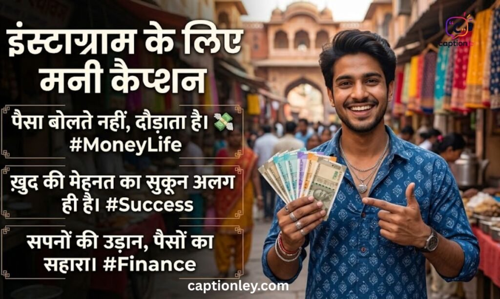 Money Captions for Instagram in Hindi
