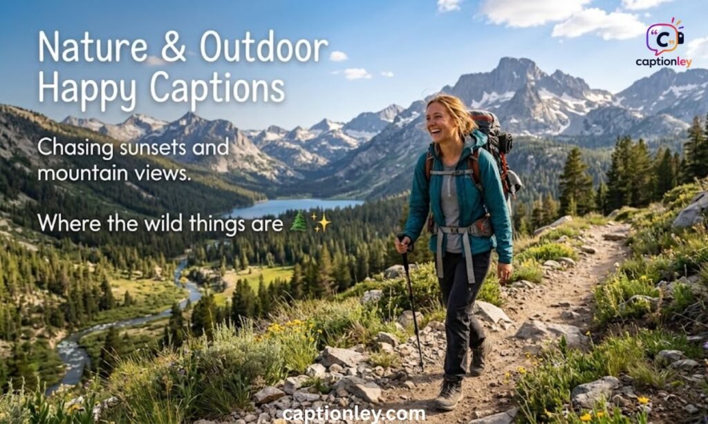 Nature & Outdoor Happy Captions