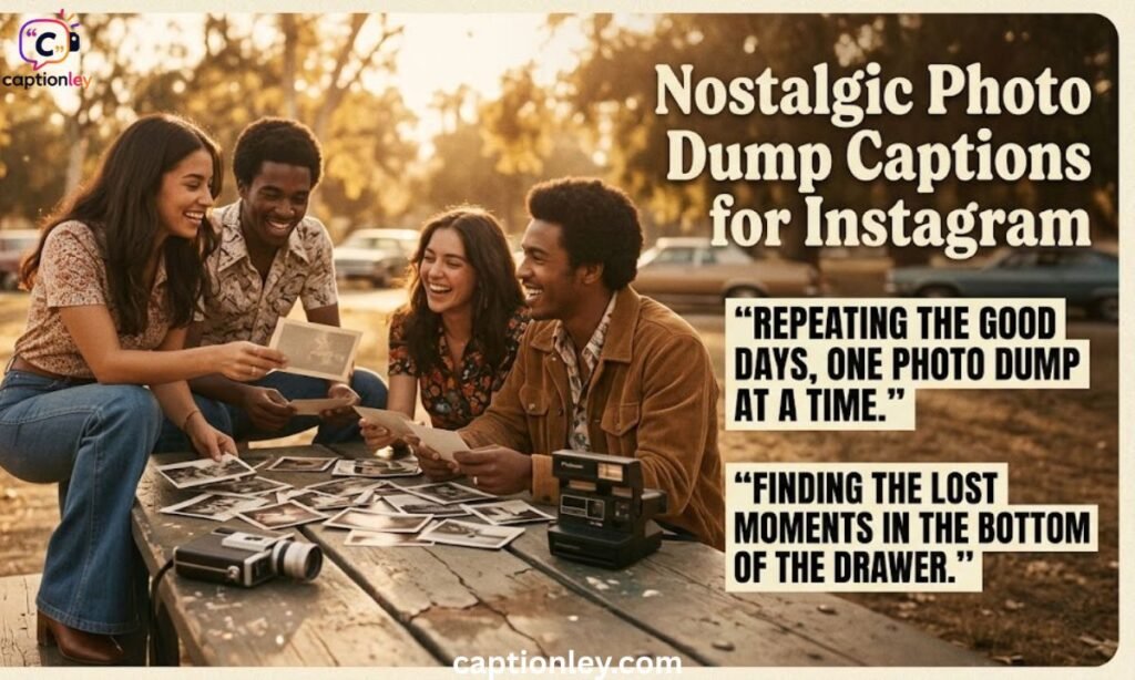 Nostalgic Photo Dump Captions for Instagram