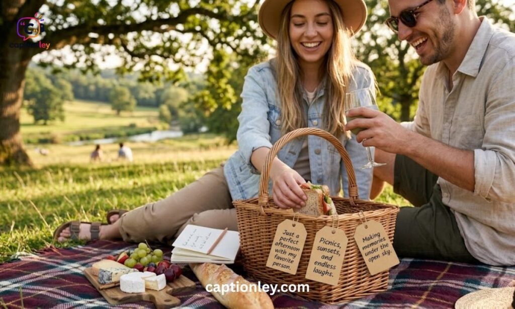 Outdoor / Picnic Date Captions
