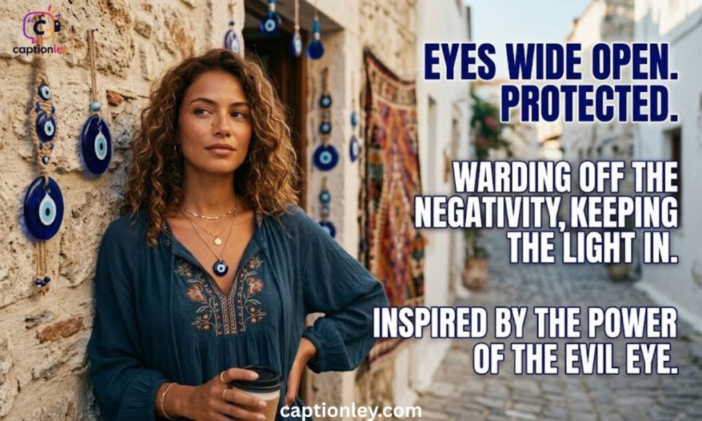 Protective Eyes Captions for Instagram Inspired by the Power of the Evil Eye