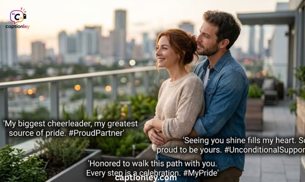 Proud Partner Captions