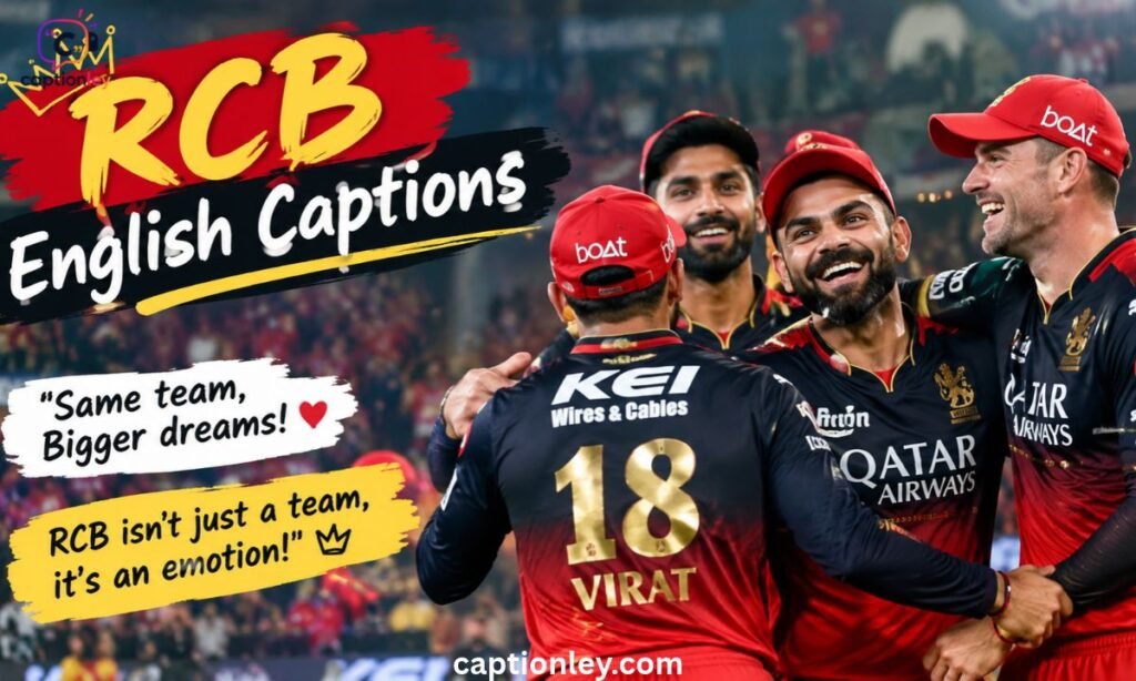 RCB English Captions