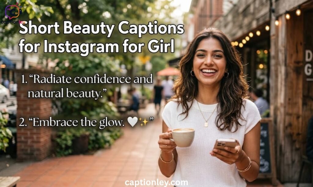 Short Beauty Captions for Instagram for Girl