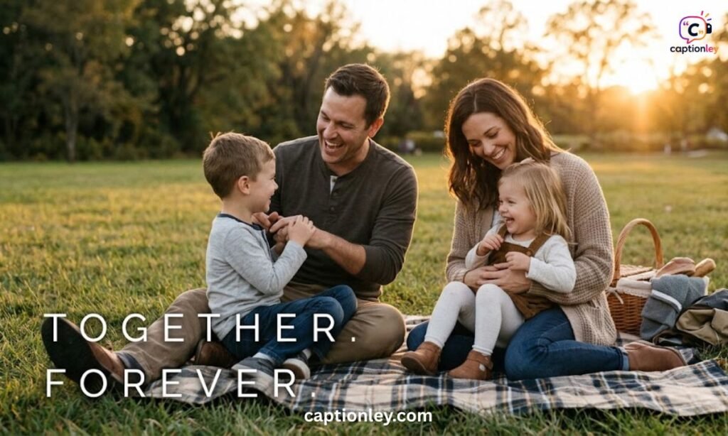 Short Family Caption in One Word