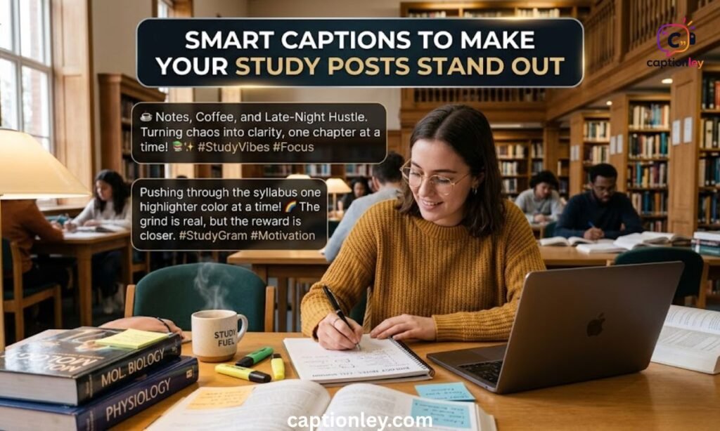 Smart Captions To Make Your Study Posts Stand Out