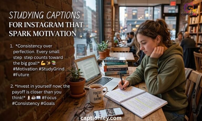 _Studying Captions For Instagram That Spark Motivation