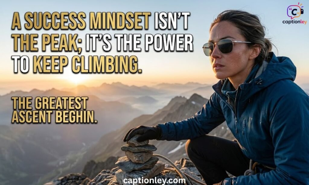 Success Mindset Captions