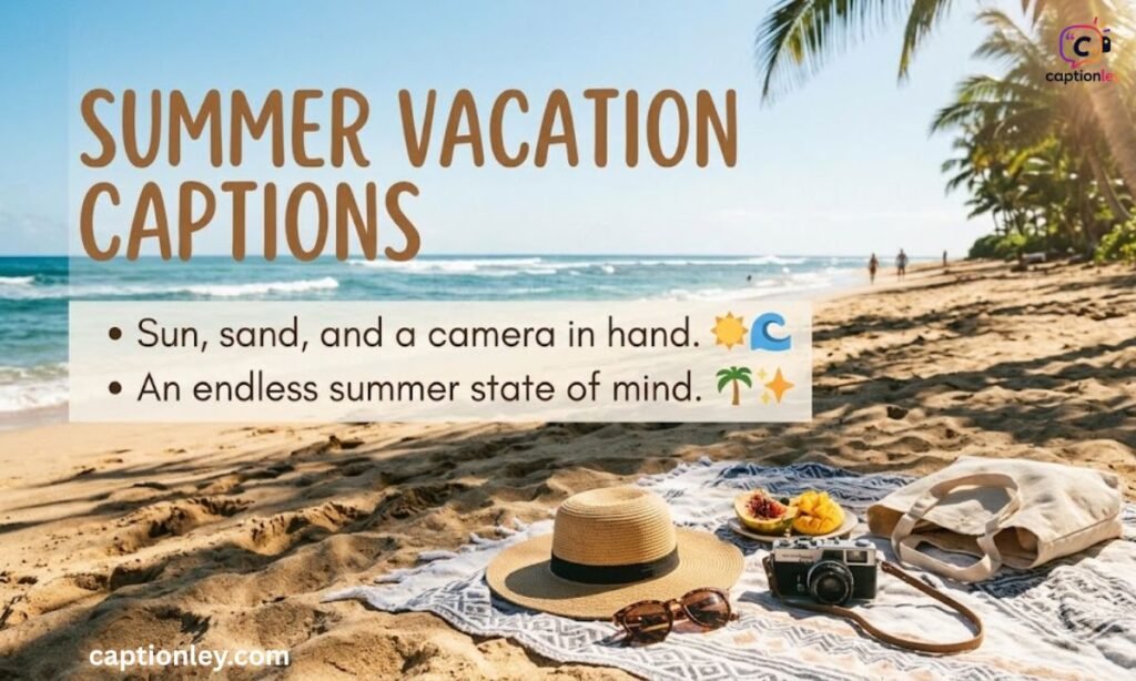 Summer Vacation Captions