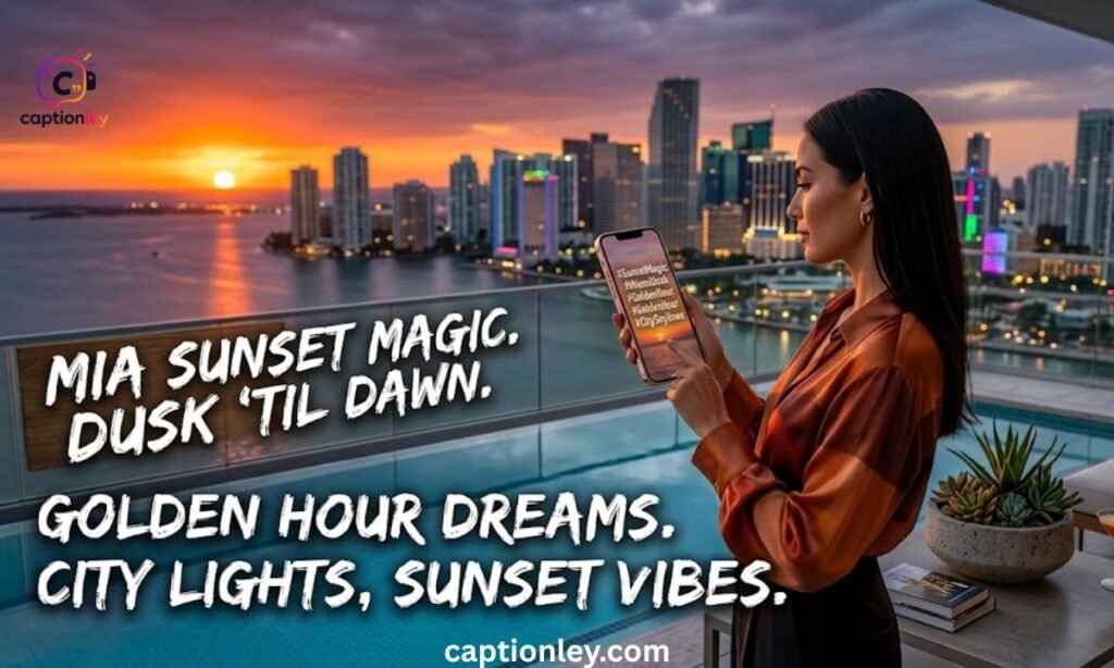 Sunset Hashtags for Social Media