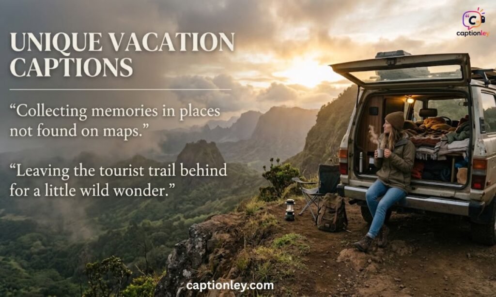 Unique Vacation Captions