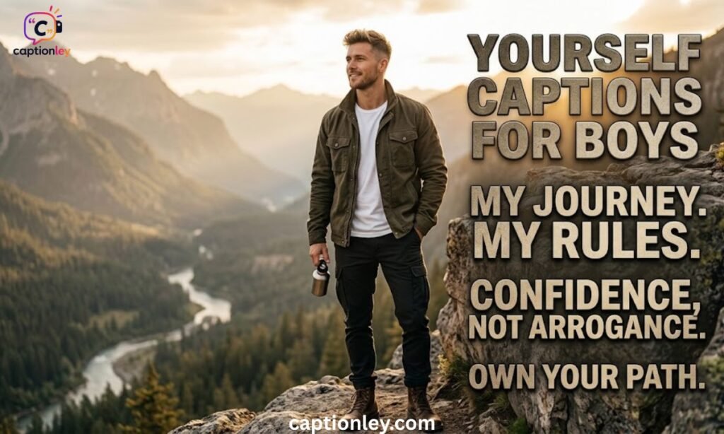 Yourself Captions for Boys