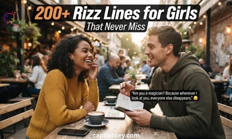 200+ Rizz Lines for Girls That Never Miss