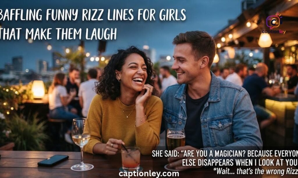 Baffling Funny Rizz Lines for Girls That Make Them Laugh