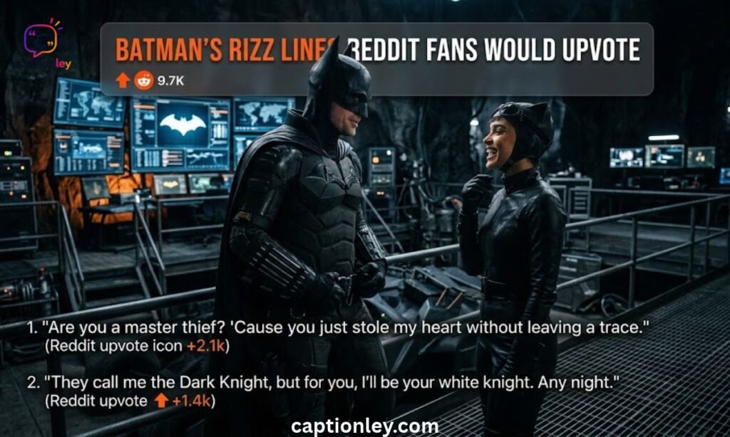 Batman Pick Up Lines Reddit Fans Would Upvote