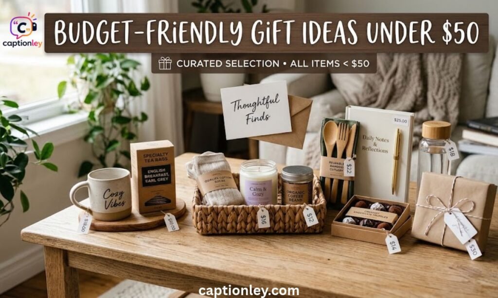 Budget-Friendly Gift Ideas Under $50
