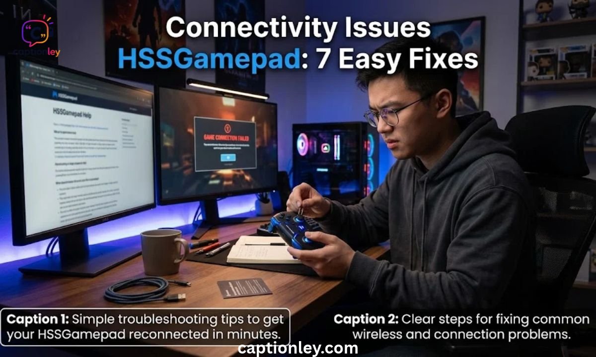 Connectivity Issues HSSGamepad_ 7 Easy Fixes
