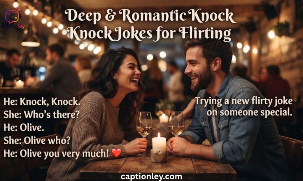 Deep & Romantic Knock Knock Jokes for Flirting
