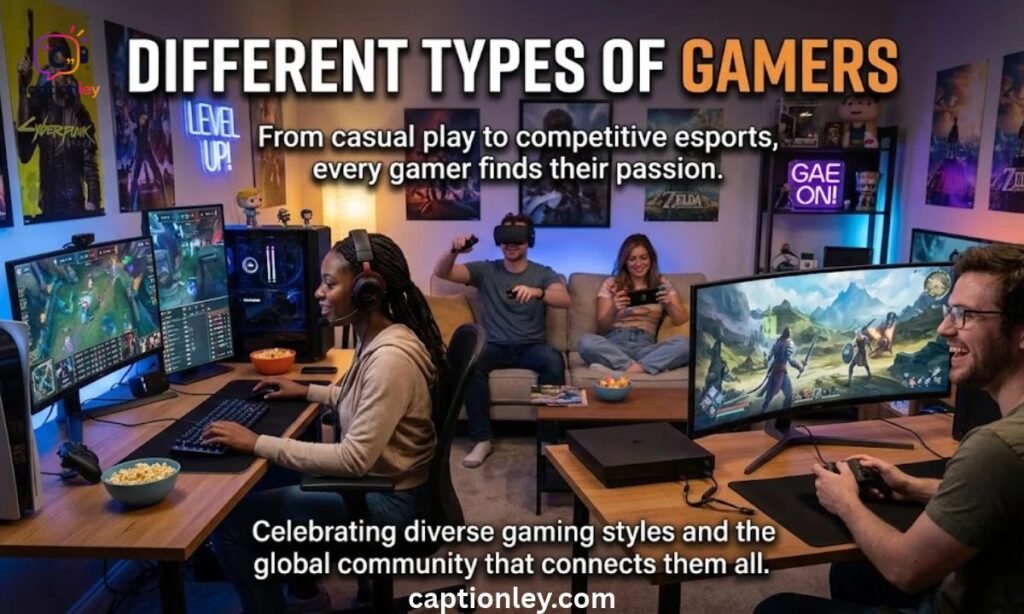 Different Types of Gamers
