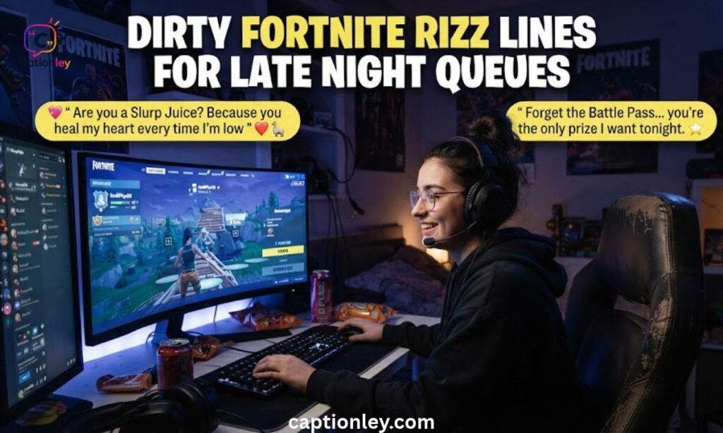 Dirty Fortnite Rizz Lines for Late Night Queues