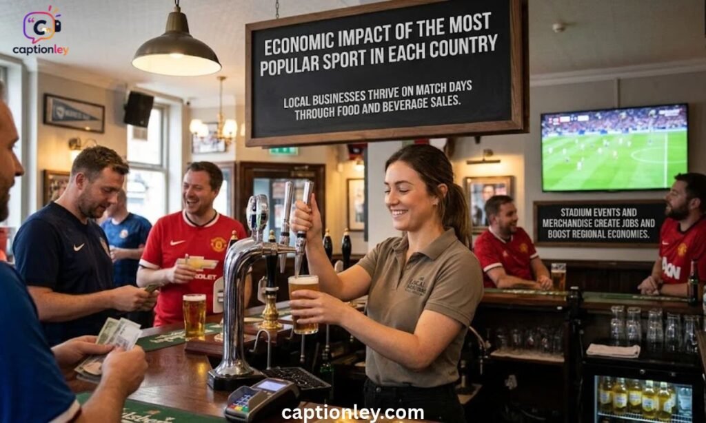 Economic Impact of the Most Popular Sport in Each Country