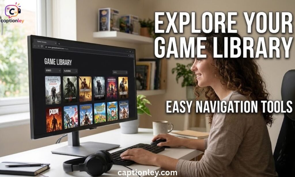Exploring the Game Library and Navigation Features