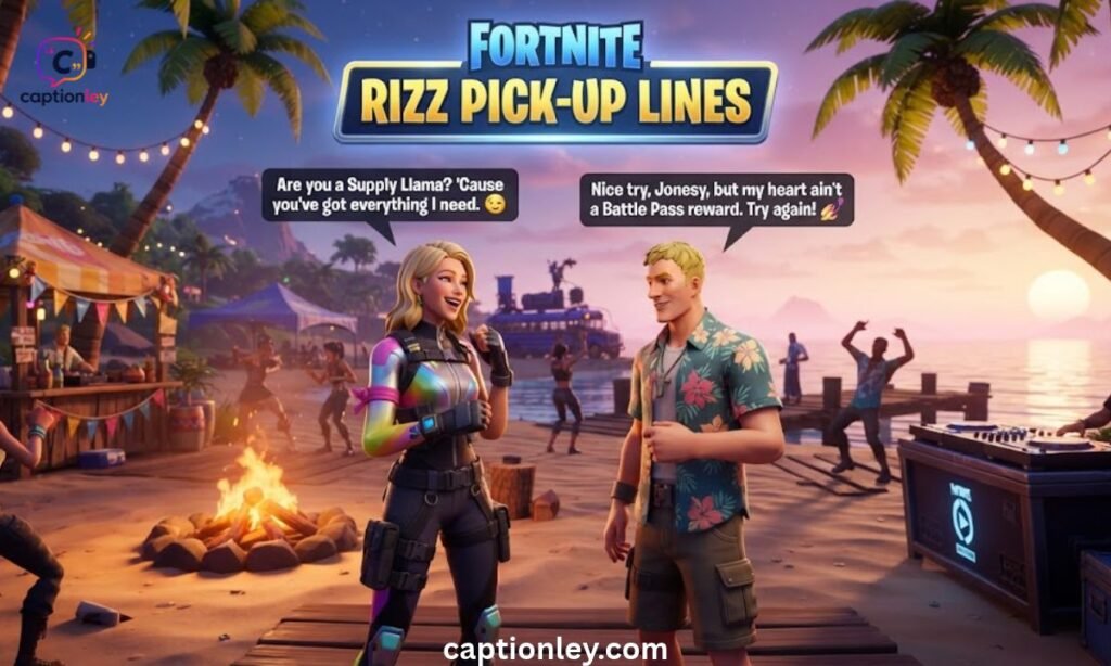 Fortnite Rizz Pick Up Lines