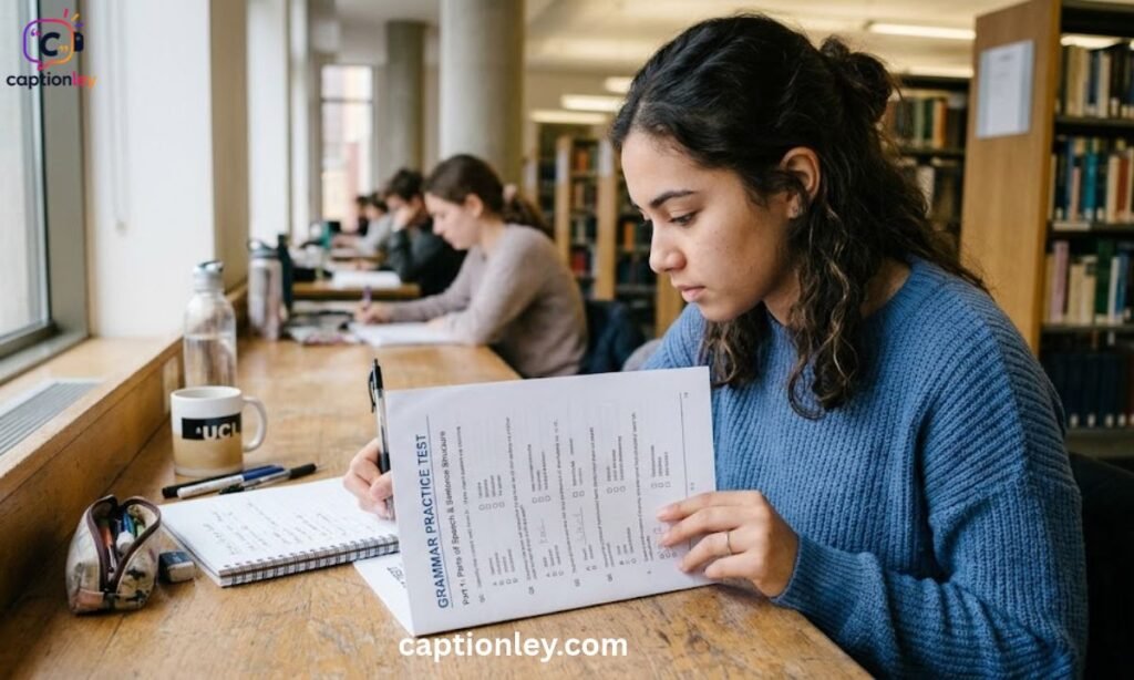 Grammar Practice Test
