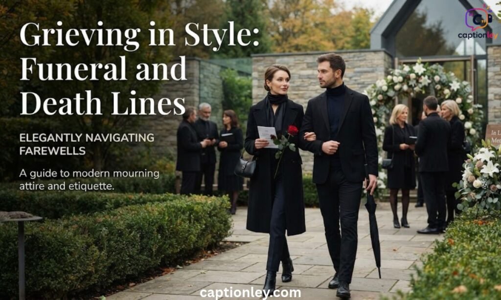Grieving in Style: Funeral and Death Lines
