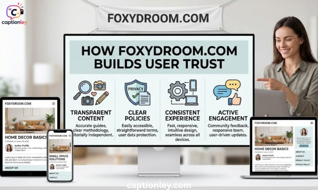 How Foxydroom Com Builds User Trust