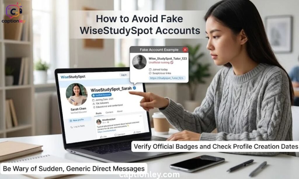 How to Avoid Fake WiseStudySpot Accounts