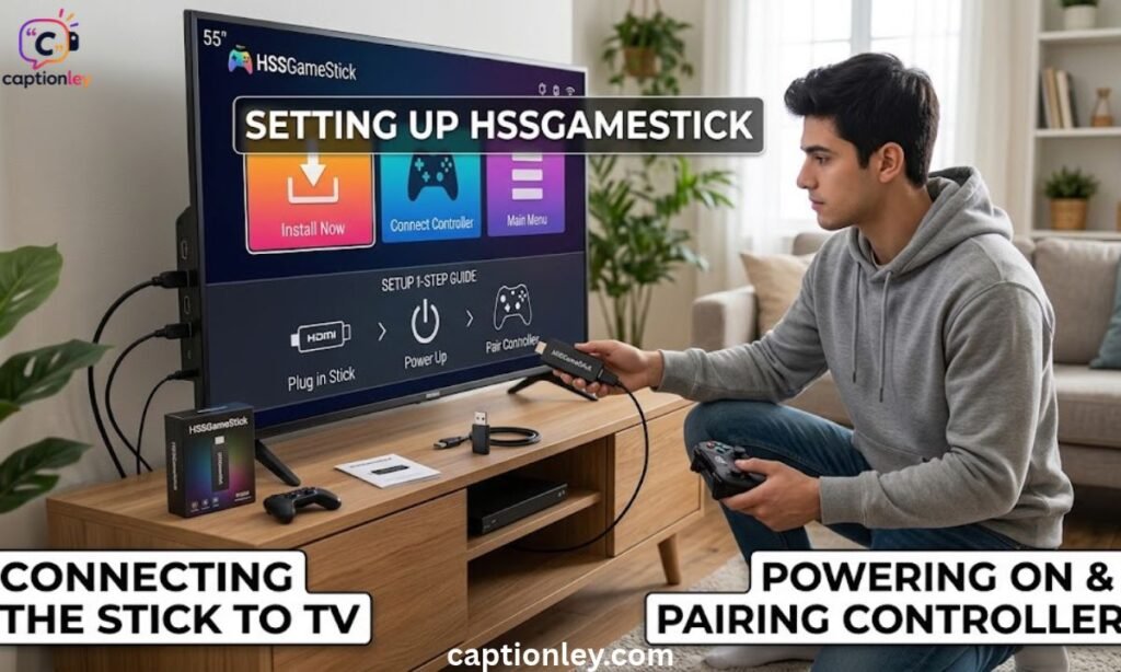 How to Set Up HSSGameStick for the First Time