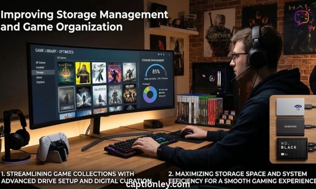Improving Storage Management and Game Organization