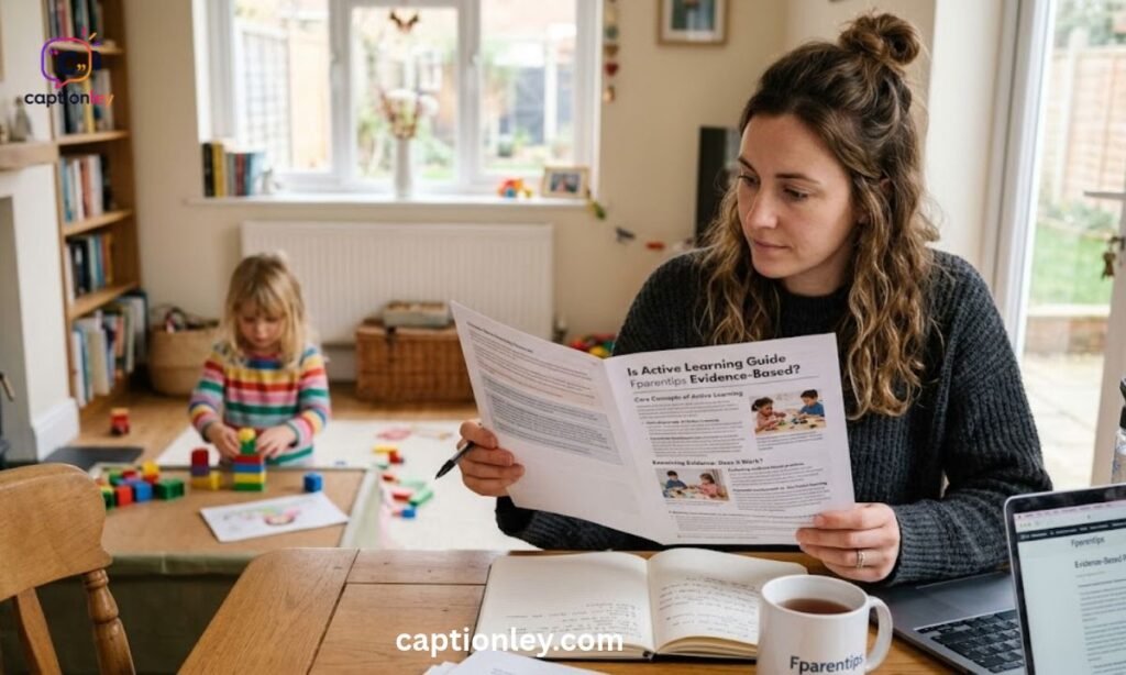 Is Active Learning Guide Fparentips Evidence-Based?