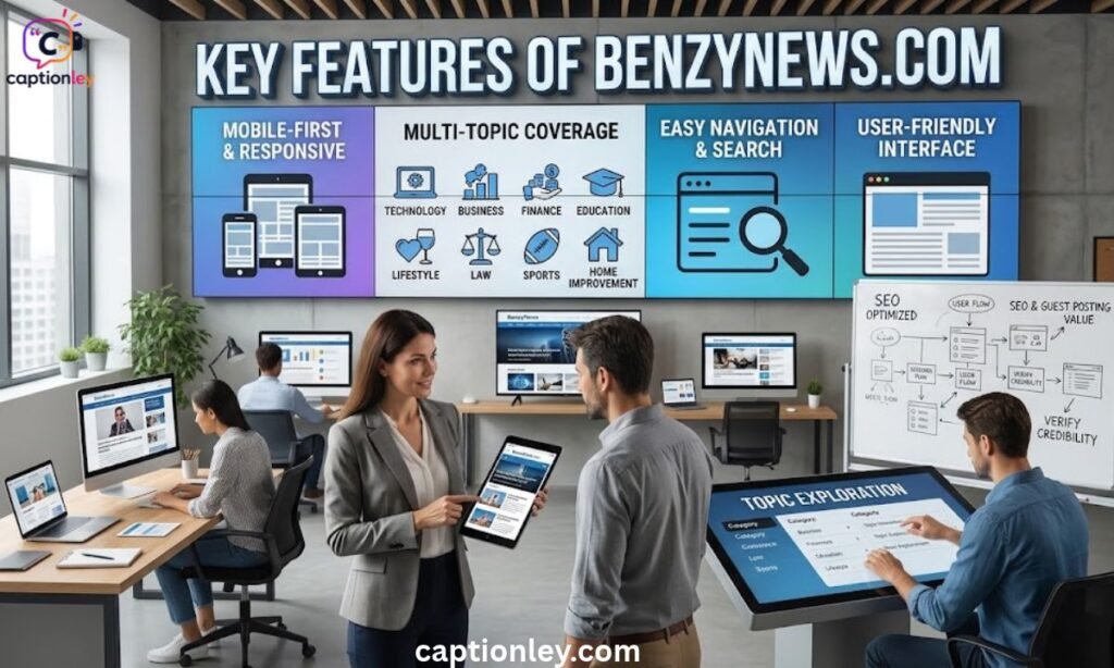 Key Features of BenzyNews Com