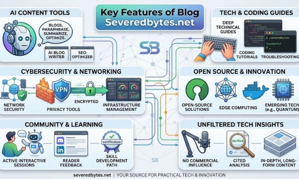 Key Features of Blog Severedbytes.net