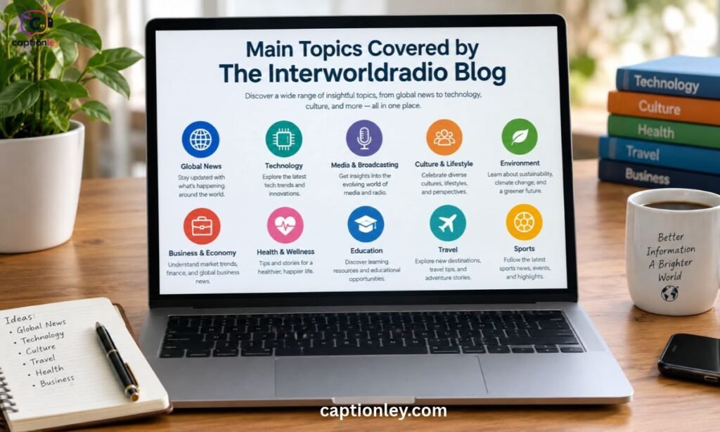 Main Topics Covered by The Interworldradio Blog