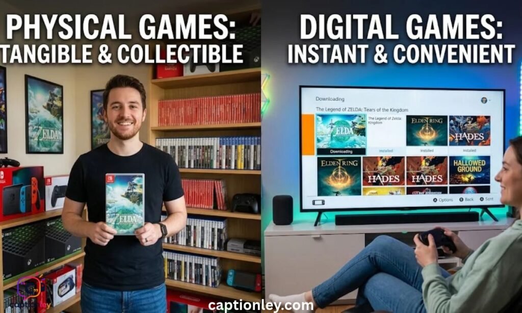 Physical Games vs. Digital Games