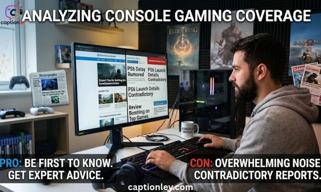 Pros and Cons of Following Console Gaming Coverage